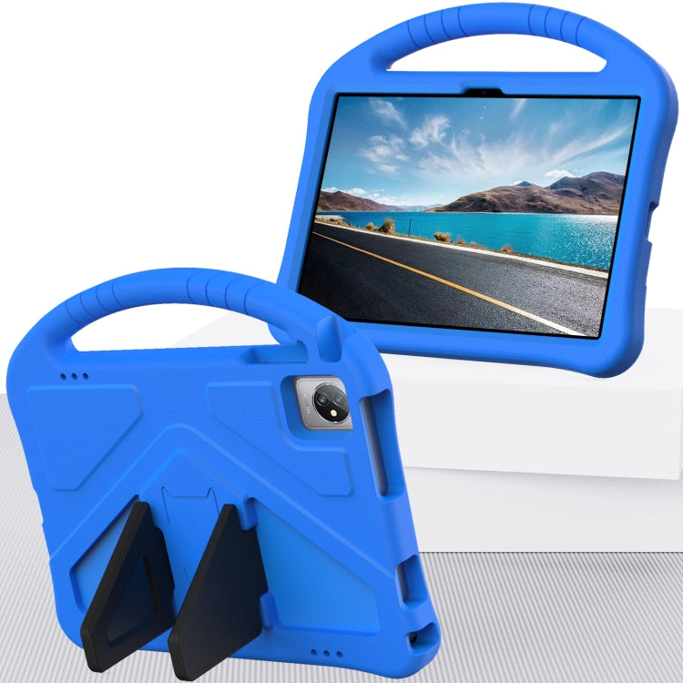 For Teclast M40 Pro 2023 EVA Shockproof Tablet Case with Holder(Blue)