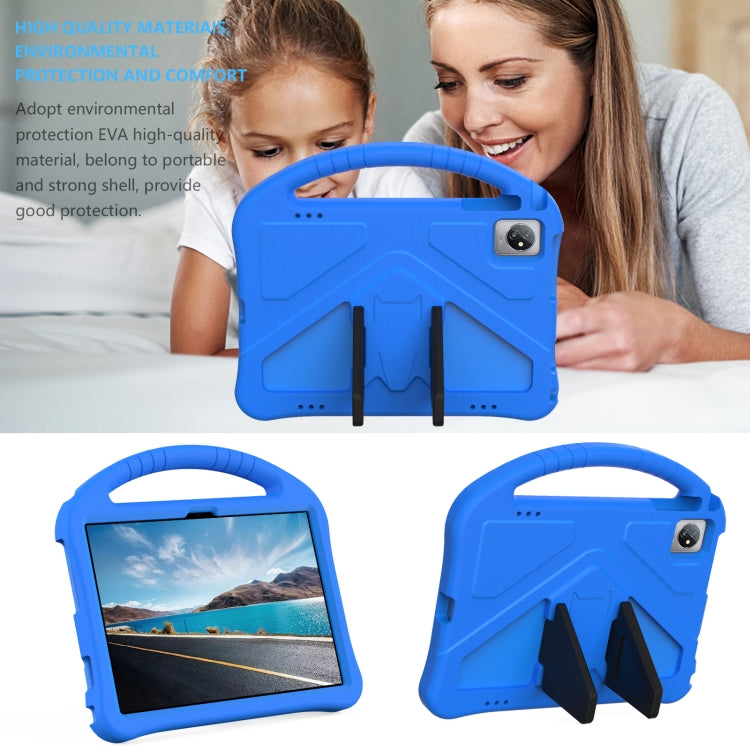 For Teclast M40 2022 EVA Shockproof Tablet Case with Holder(Blue)