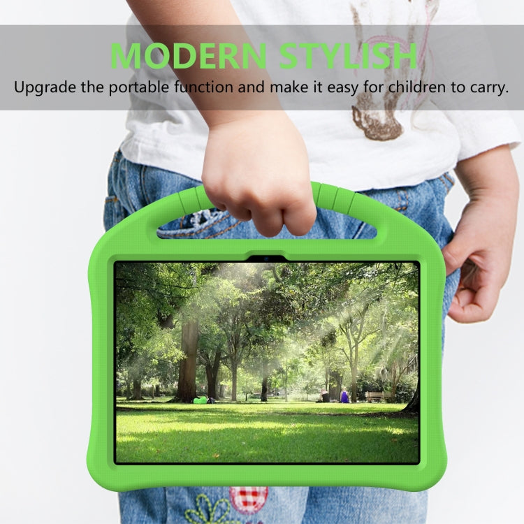 For Blackview Tab 7 WiFi 2022 EVA Shockproof Tablet Case with Holder(Green)