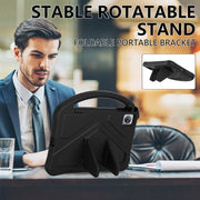 For Blackview Tab 7 WiFi 2022 EVA Shockproof Tablet Case with Holder(Black)
