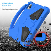 For Blackview Tab 7 WiFi 2022 EVA Shockproof Tablet Case with Holder(Blue)