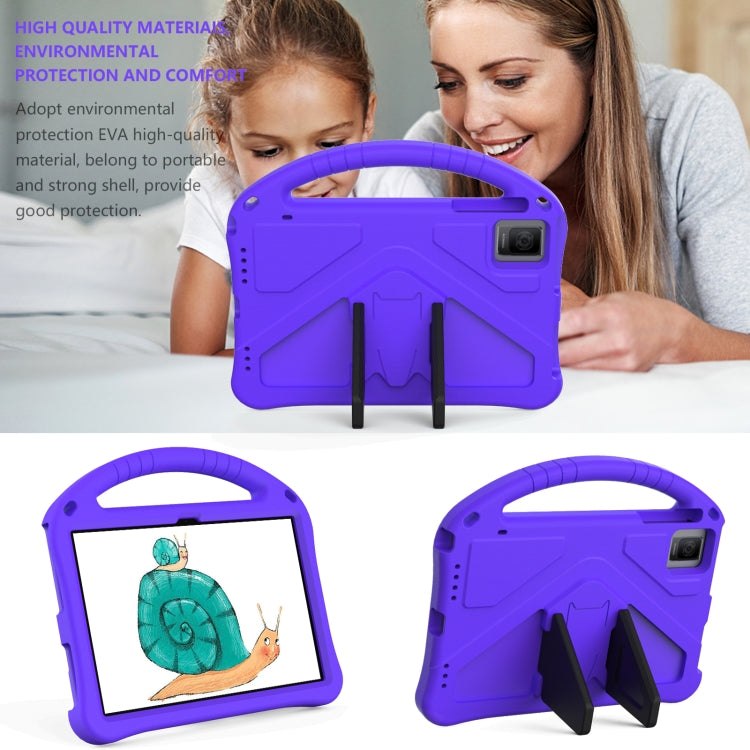 For Blackview Tab 11 WiFi 2023 / SE / 2021 EVA Shockproof Tablet Case with Holder(Purple)