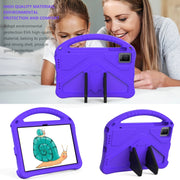 For Blackview Tab 11 WiFi 2023 / SE / 2021 EVA Shockproof Tablet Case with Holder(Purple)