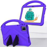 For Blackview Tab 11 WiFi 2023 / SE / 2021 EVA Shockproof Tablet Case with Holder(Purple)