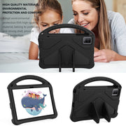 For Blackview Tab 11 WiFi 2023 / SE / 2021 EVA Shockproof Tablet Case with Holder(Black)