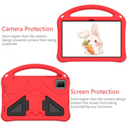 For Blackview Tab 11 WiFi 2023 / SE / 2021 EVA Shockproof Tablet Case with Holder(Red)