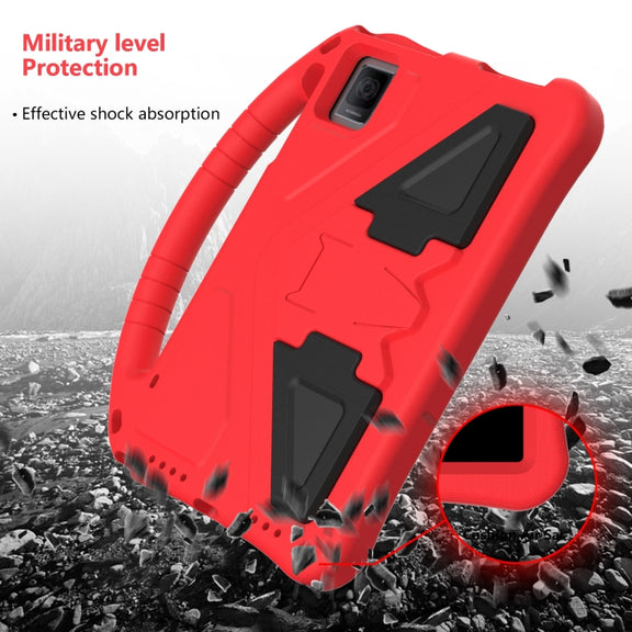 For Blackview Tab 11 WiFi 2023 / SE / 2021 EVA Shockproof Tablet Case with Holder(Red)