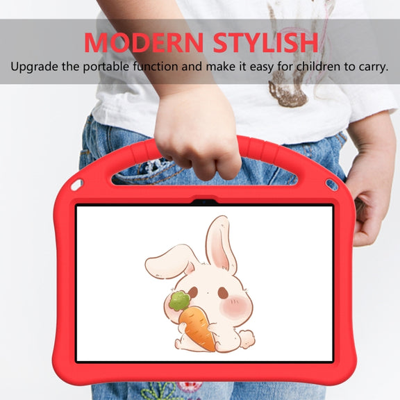 For Blackview Tab 11 WiFi 2023 / SE / 2021 EVA Shockproof Tablet Case with Holder(Red)