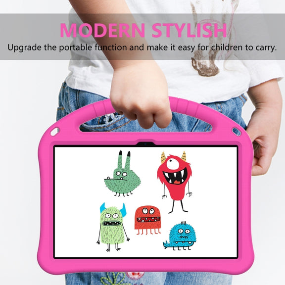 For Blackview Osal Pad 15 2023 10.36 EVA Shockproof Tablet Case with Holder(Rose Red)