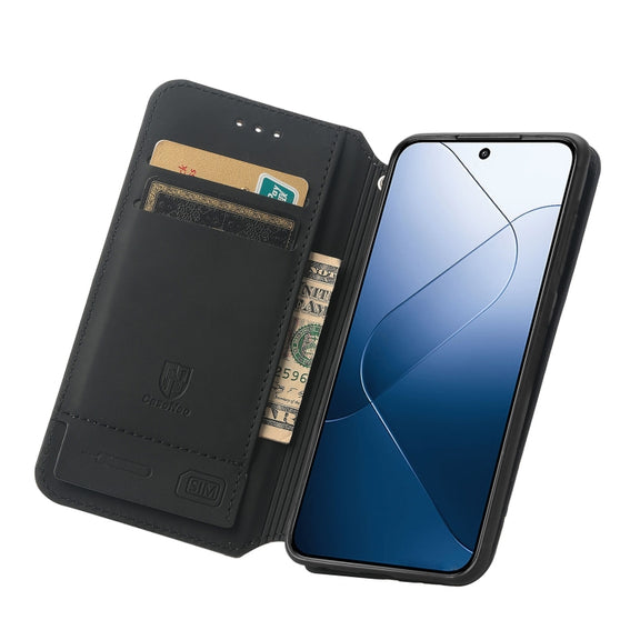 For Xiaomi 14 Pro CaseNeo Colorful Magnetic Leather Phone Case(Colorful Cube)