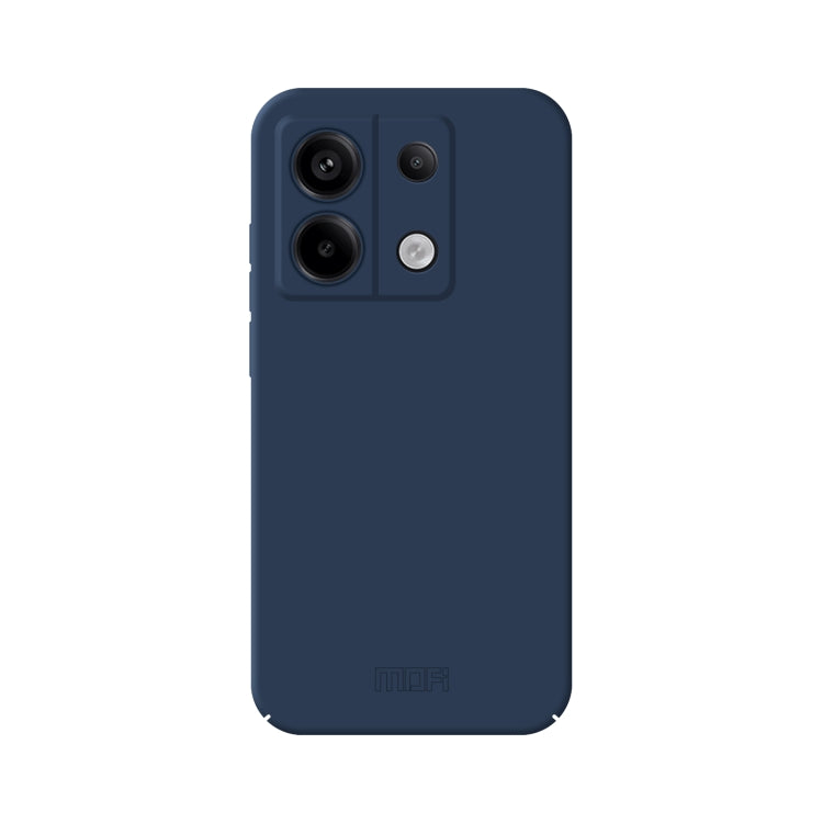 For Xiaomi Redmi Note 13 MOFI Qin Series Skin Feel All-inclusive PC Phone Case(Blue)