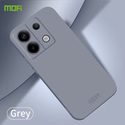 For Xiaomi Redmi Note 13 5G MOFI Qin Series Skin Feel All-inclusive PC Phone Case(Gray)