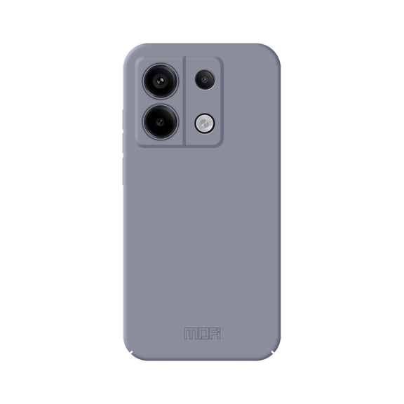 For Xiaomi Redmi Note 13 5G MOFI Qin Series Skin Feel All-inclusive PC Phone Case(Gray)