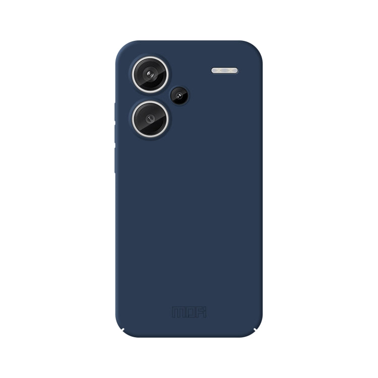 For Xiaomi Redmi Note 13 Pro+ MOFI Qin Series Skin Feel All-inclusive PC Phone Case(Blue)