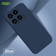 For Xiaomi 14 MOFI Qin Series Skin Feel All-inclusive PC Phone Case(Blue)