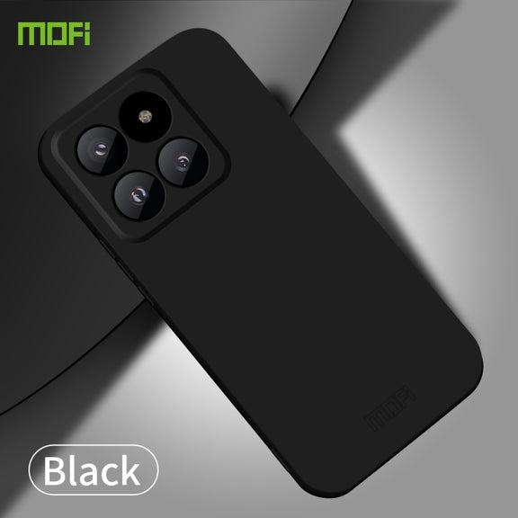 For Xiaomi 14 Pro MOFI Qin Series Skin Feel All-inclusive PC Phone Case(Black)