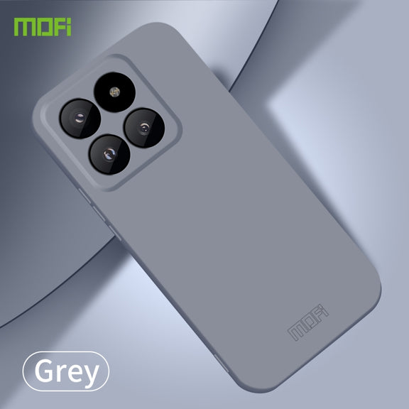 For Xiaomi 14 Pro MOFI Qin Series Skin Feel All-inclusive PC Phone Case(Gray)