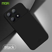 For Xiaomi Redmi K70E MOFI Qin Series Skin Feel All-inclusive PC Phone Case(Black)