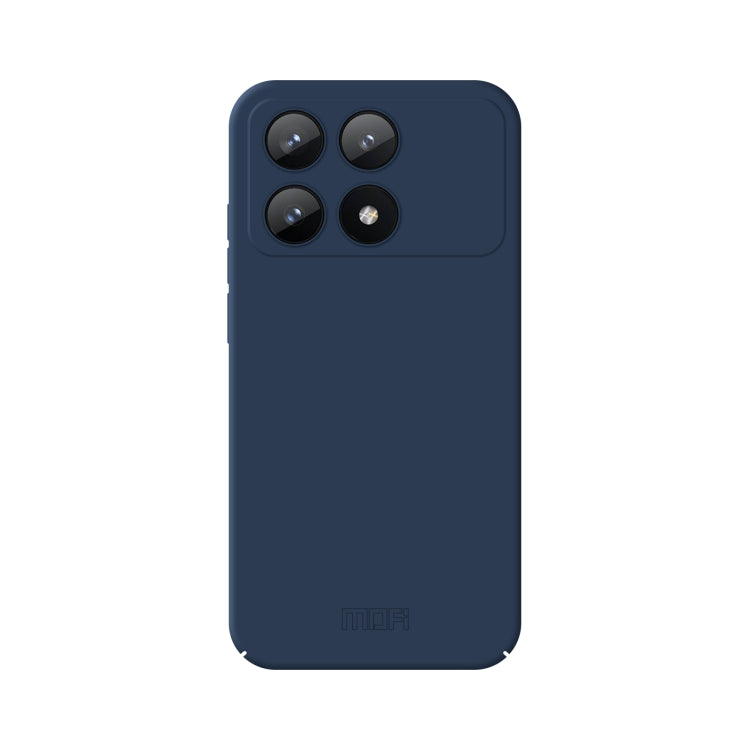 For Xiaomi Redmi K70E MOFI Qin Series Skin Feel All-inclusive PC Phone Case(Blue)
