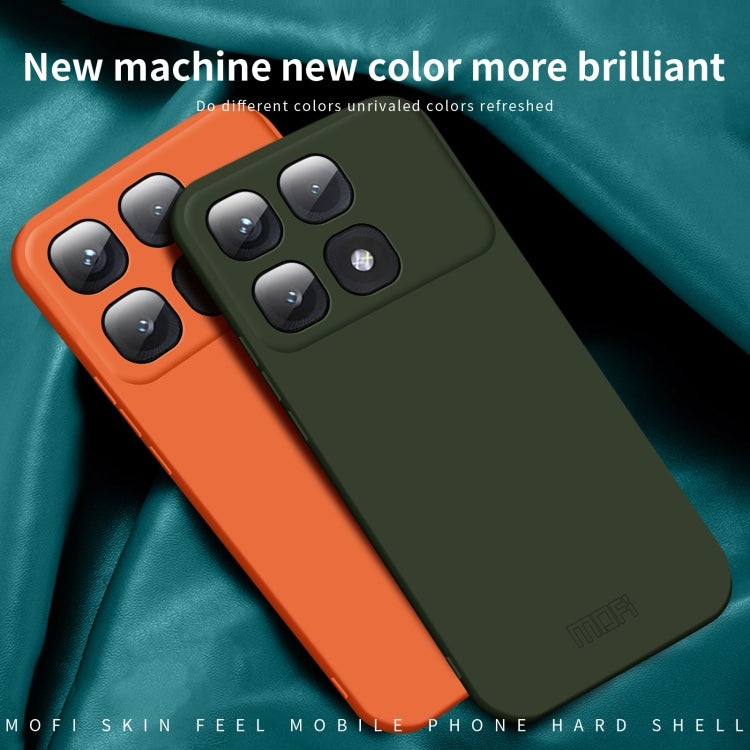 For Xiaomi Redmi K70 Ultra MOFI Qin Series Skin Feel All-inclusive PC Phone Case(Black)