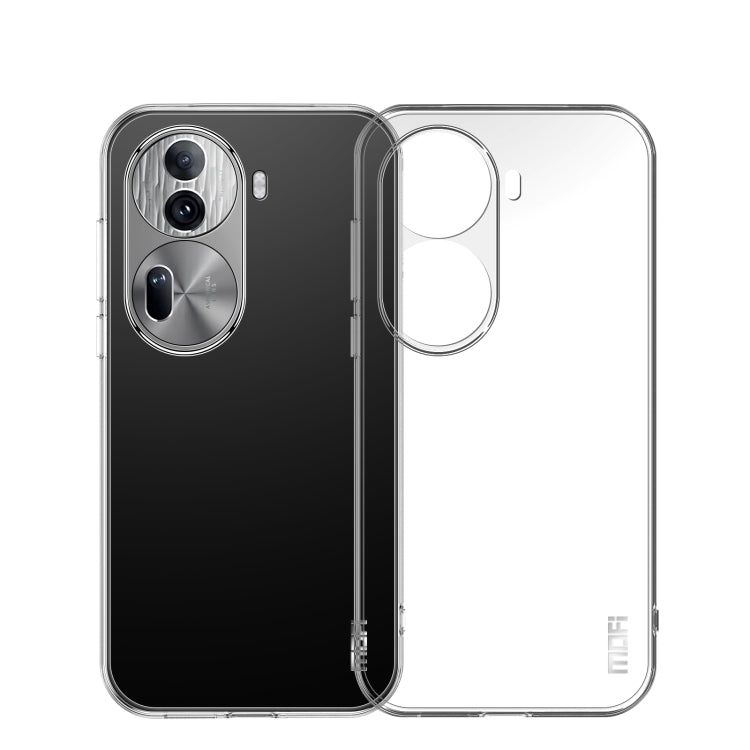 For OPPO Reno11 China MOFI Ming Series Ultra-thin TPU Phone Case(Transparent)
