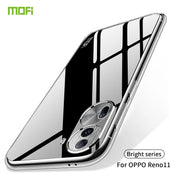 For OPPO Reno11 China MOFI Ming Series Ultra-thin TPU Phone Case(Transparent)