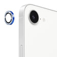 For iPhone 16e ENKAY AR Anti-reflection Individual Diamond Ring Camera Lens Glass Full Film(Sea Blue) - free shipping - PMc TechLife - Order now!