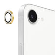 For iPhone 16e ENKAY AR Anti-reflection Individual Diamond Ring Camera Lens Glass Full Film(Golden) - free shipping - PMc TechLife - Order now!