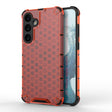 For Samsung Galaxy S24+ 5G Shockproof Honeycomb Phone Case(Red) - Galaxy S24+ 5G Cases by PMC TechLife | Online Shopping South Africa | PMC TechLife | Buy Now Pay Later Mobicred