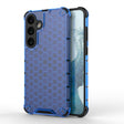 For Samsung Galaxy S24+ 5G Shockproof Honeycomb Phone Case(Blue) - free shipping - PMC TechLife - Order now!