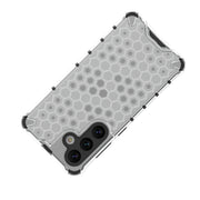 For Samsung Galaxy S24 5G Shockproof Honeycomb Phone Case(Red)
