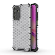 For Samsung Galaxy A25 5G Shockproof Honeycomb Phone Case(White) - Galaxy Phone Cases by PMC TechLife | Online Shopping South Africa | PMC TechLife