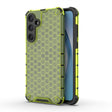 For Samsung Galaxy A55 Shockproof Honeycomb Phone Case(Green) - Galaxy Phone Cases by PMC TechLife | Online Shopping South Africa | PMC TechLife