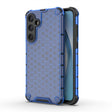 For Samsung Galaxy A55 Shockproof Honeycomb Phone Case(Blue) - Galaxy Phone Cases by PMC TechLife | Online Shopping South Africa | PMC TechLife | Buy Now Pay Later Mobicred