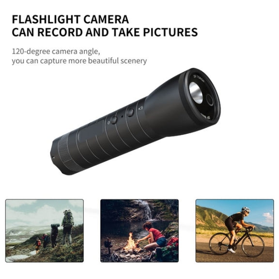 H51 Bike Video Recorder Flashlight Compass Motorcycle Helmet Camera Generalplus HD Sports Camera