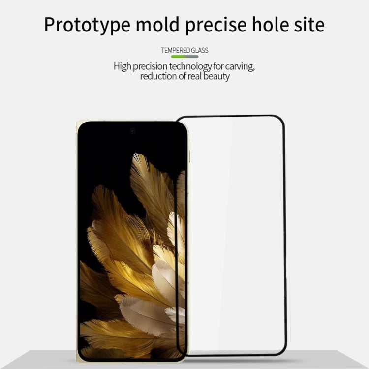 For OPPO Find N3 MOFI 9H 2.5D Full Screen Tempered Glass Film(Black)