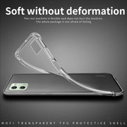 For Motorola Moto G84 MOFI Ming Series Ultra-thin TPU Phone Case(Transparent)