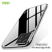 For Motorola Edge 40 5G MOFI Ming Series Ultra-thin TPU Phone Case(Transparent)