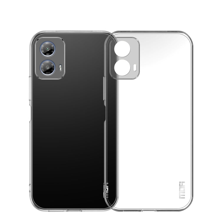 For Motorola Moto G34 MOFI Ming Series Ultra-thin TPU Phone Case(Transparent)