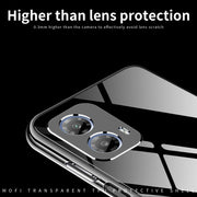 For Motorola Moto G34 MOFI Ming Series Ultra-thin TPU Phone Case(Transparent)