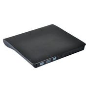 663 High Speed CD DVD Burner USB3.0 Computer Laptop External Optical Drive Burner(Black)