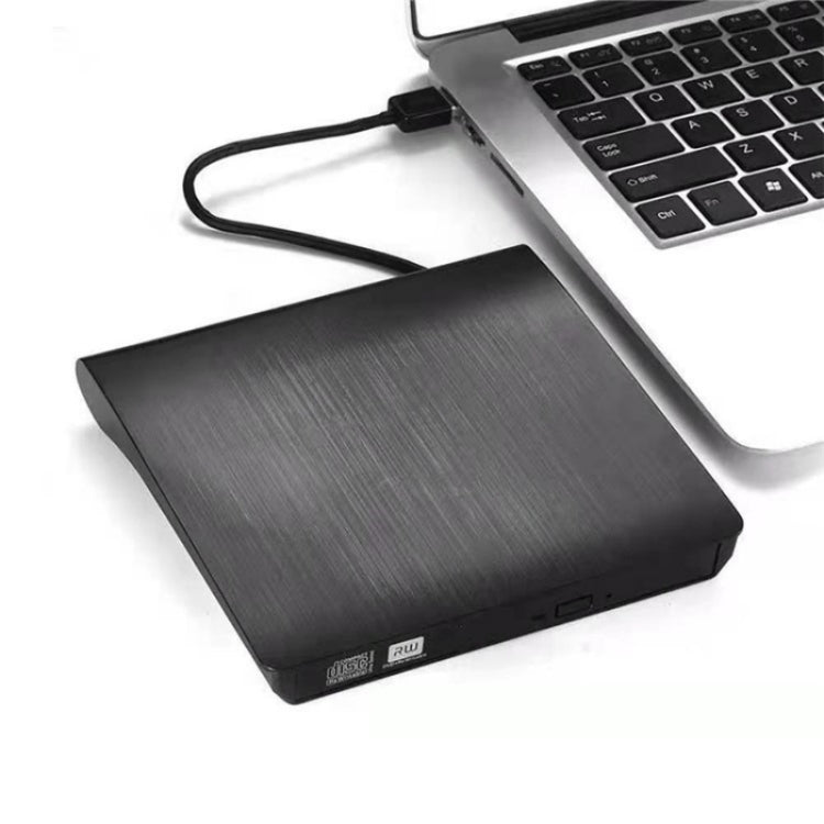 663 High Speed CD DVD Burner USB3.0 Computer Laptop External Optical Drive Burner(White)