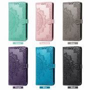 For Blackview A200 Pro Mandala Flower Embossed Leather Phone Case(Rose Gold)