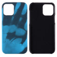 For iPhone 15 Pro Max Thermal Sensor Discoloration Silicone Phone Case(Black Blue) - iPhone 15 Pro Max Cases by PMC TechLife | Online Shopping South Africa | PMC TechLife | Buy Now Pay Later Mobicred