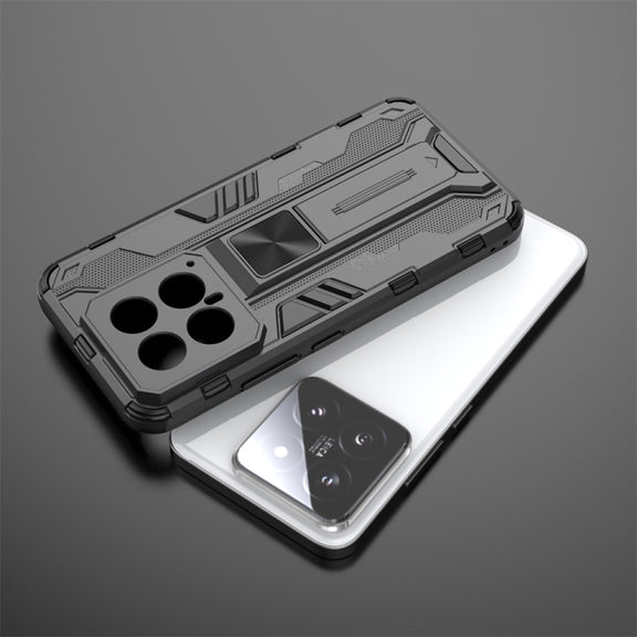 For Xiaomi 14 Supersonic Armor PC Hybrid TPU Phone Case(Blue)