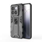 For Xiaomi 14 Pro Supersonic Armor PC Hybrid TPU Phone Case(Black)