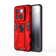For Xiaomi 14 Pro Supersonic Armor PC Hybrid TPU Phone Case(Red)