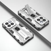 For Xiaomi 14 Pro Supersonic Armor PC Hybrid TPU Phone Case(Silver)
