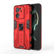 For Xiaomi 13T Supersonic Armor PC Hybrid TPU Phone Case(Red) - free shipping - PMC TechLife - Order now!
