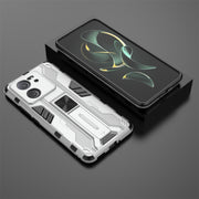 For Xiaomi 13T Supersonic Armor PC Hybrid TPU Phone Case(Silver)
